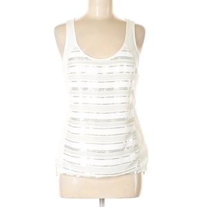 Express White Tank Top Size S